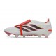 adidas Predator 26 Elite Fold-over Tongue FG Bianco Rosso Nero