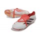 adidas Predator 26 Elite Fold-over Tongue FG Bianco Rosso Nero