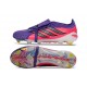 adidas Predator 26 Elite Fold-over Tongue FG Viola Rosa Nero