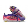 adidas Predator 26 Elite Fold-over Tongue FG Viola Rosa Nero