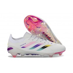 adidas Scarpa Predator Elite L FG Bianco Rosa