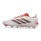 adidas Scarpa Predator Elite L FG Bianco Rosso Nero