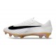 Nike Air Zoom Merurial Vapor 17 Elite Tacchetti FG Bianco Oro Nero