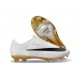 Nike Air Zoom Merurial Vapor 17 Elite Tacchetti FG Bianco Oro Nero