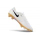Nike Air Zoom Merurial Vapor 17 Elite Tacchetti FG Bianco Oro Nero