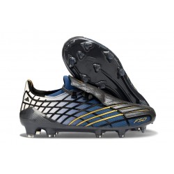 Scarpa adidas F50 Elite FG Spider Nero Blu Oro