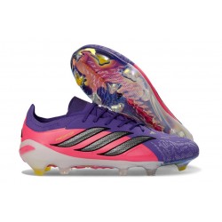 adidas Scarpa Predator Elite L FG Viola Rosa Nero