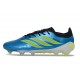 adidas Scarpa Predator Elite L FG Blu Neon Lime