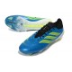 adidas Scarpa Predator Elite L FG Blu Neon Lime