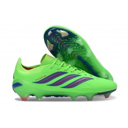 adidas Scarpa Predator Elite L FG Verde Blu