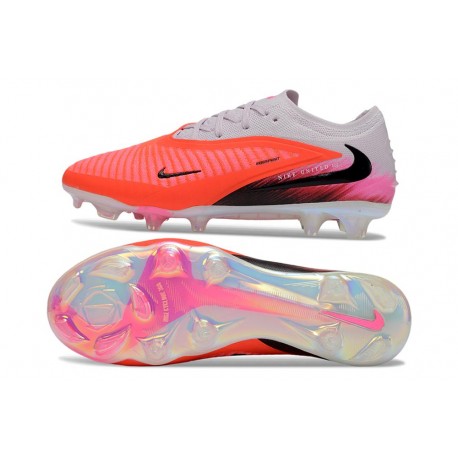 Scarpe da calcio Nike Phantom 6 Elite FG Arancione Grigio Nero