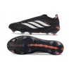 Scarpe da Calcio adidas Predator Laceless Elite FG Nero Bianco Arancione