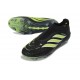 Scarpe da Calcio adidas Predator Laceless Elite FG Nero Verde Lime