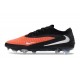 Scarpe da calcio Nike Phantom 6 Elite FG Rosso Nero Argento