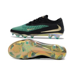 Scarpe da calcio Nike Phantom 6 Elite FG Verde Nero Oro