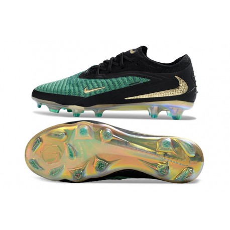Scarpe da calcio Nike Phantom 6 Elite FG Verde Nero Oro