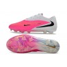 Scarpe da calcio Nike Phantom 6 Elite FG Rosa Bianco Nero