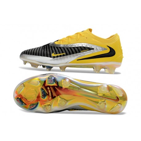Scarpe da calcio Nike Phantom 6 Elite FG Giallo Nero Argento