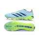 Scarpe da Calcio adidas Predator Laceless Elite FG Blu