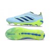 Scarpe da Calcio adidas Predator Laceless Elite FG Blu