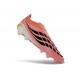 Scarpe da Calcio adidas Predator Laceless Elite FG Rosa Nero
