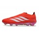 adidas Nuovo Scarpa Predator Senza Lacci Elite FG Rosso Bianco