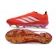 adidas Nuovo Scarpa Predator Senza Lacci Elite FG Rosso Bianco