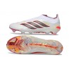 adidas Nuovo Scarpa Predator Senza Lacci Elite FG Bianco Nero Rosso