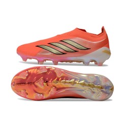 adidas Predator Senza Lacci Elite FG Solar Turbo Thermal Chrome Nero Core