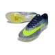 Scarpe da Calcio Nike Merurial Vapor XVII Elite FG Blu Nero Giallo