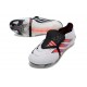 adidas Predator 26 Elite Fold-over Tongue FG Bianco Rosso Nero