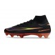 Nike Air Zoom Mercurial Superfly 10 Elite FG Nero Arancione