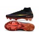 Nike Air Zoom Mercurial Superfly 10 Elite FG Nero Arancione