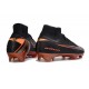 Nike Air Zoom Mercurial Superfly 10 Elite FG Nero Arancione