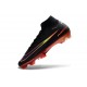 Nike Air Zoom Mercurial Superfly 10 Elite FG Nero Arancione
