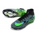 Nike Air Zoom Mercurial Superfly 10 Elite FG Nero Verde