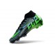 Nike Air Zoom Mercurial Superfly 10 Elite FG Nero Verde
