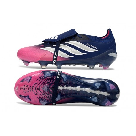 Scarpa da Calcio adidas Predator Elite FT FG Rosa Blu Argento