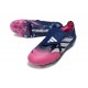 Scarpa da Calcio adidas Predator Elite FT FG Rosa Blu Argento