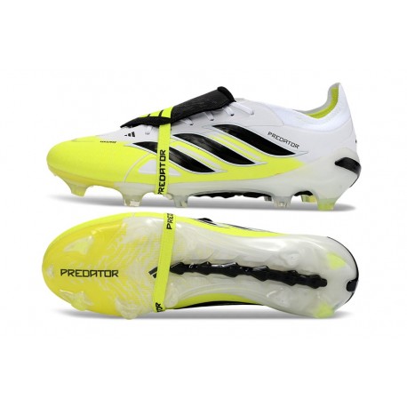 Scarpa da Calcio adidas Predator Elite FT FG Bianco Nero Giallo