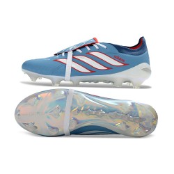 Scarpa da Calcio adidas Predator Elite FT FG Blu Bianco Rosso