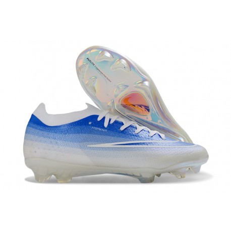 Nike Air Zoom Merurial Vapor 17 Elite FG Nuovo Blu Bianco