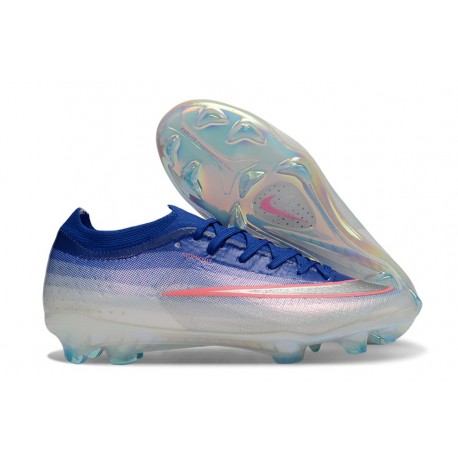 Nike Air Zoom Merurial Vapor 17 Elite FG Nuovo Blu Argneto Rosa