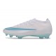 Nike Air Zoom Merurial Vapor 17 Elite FG Nuovo Bianco Blu