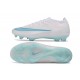 Nike Air Zoom Merurial Vapor 17 Elite FG Nuovo Bianco Blu