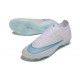 Nike Air Zoom Merurial Vapor 17 Elite FG Nuovo Bianco Blu