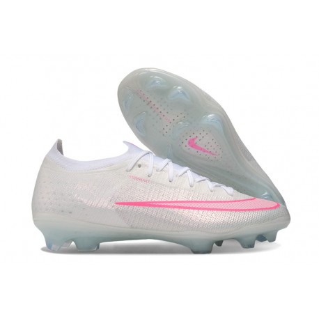 Scarpe da Calcio Nike Merurial Vapor XVII Elite FG Bianco Rosa