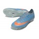 Scarpe da Calcio Nike Merurial Vapor XVII Elite FG Blu Arancione