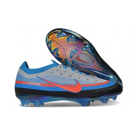 Scarpe da Calcio Nike Merurial Vapor XVII Elite FG Blu Grigio