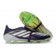 Scarpa da Calcio adidas Predator Elite FT FG Nero Bianco Verde